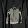 Dolce & Gabbana Wool-Blend Zip-Up Hoodie In Shades of Grey