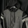 Dolce & Gabbana Wool-Blend Zip-Up Hoodie In Shades of Grey