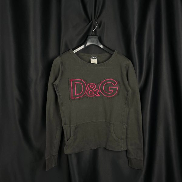 Свитшот Dolce & Gabbana Vintage Pink Logo