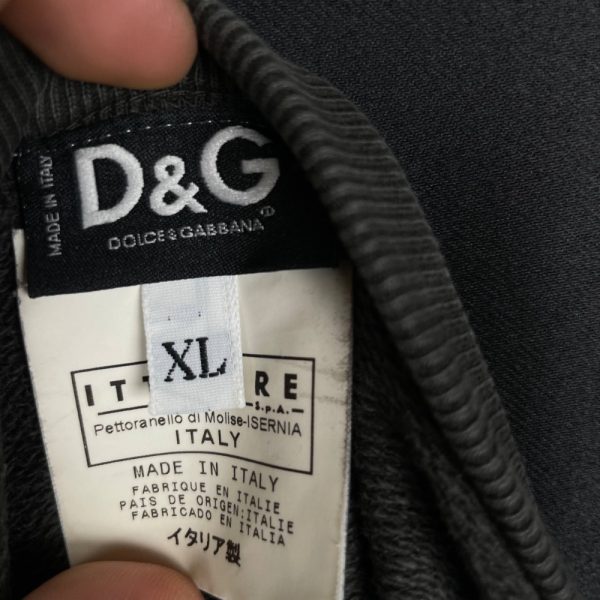 Свитшот Dolce & Gabbana Vintage Pink Logo