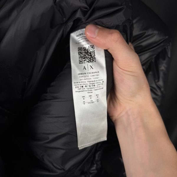 Пуховик Armani Exchange Logo