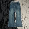 Клёш Джинсы Y2K Blue Rick owens type