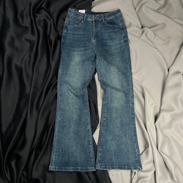 Клёш Джинсы Y2K Blue Rick owens type