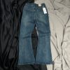 Клёш Джинсы Y2K Blue Rick owens type