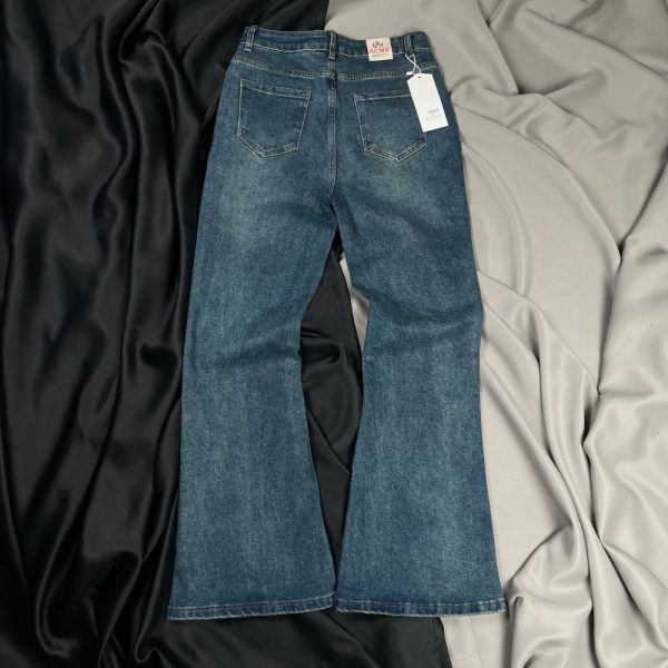Клёш Джинсы Y2K Blue Rick owens type