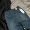 Клёш Джинсы Y2K Blue Rick owens type