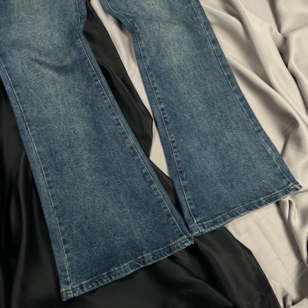 Клёш Джинсы Y2K Blue Rick owens type