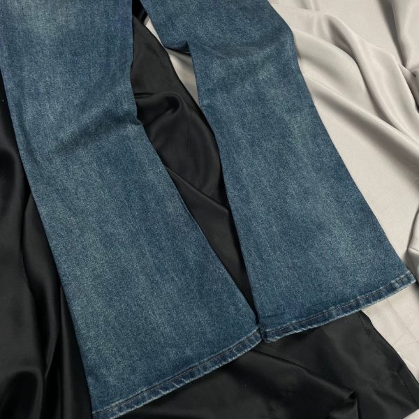 Клёш Джинсы Y2K Blue Rick owens type