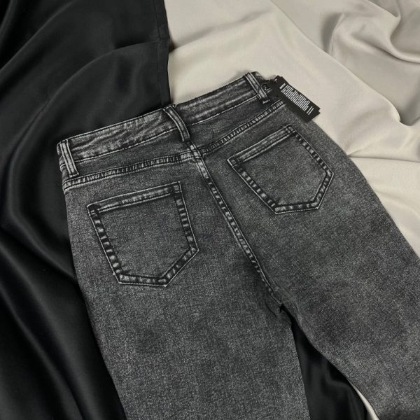 Клёш Джинсы Y2K Grey Rick Owens type