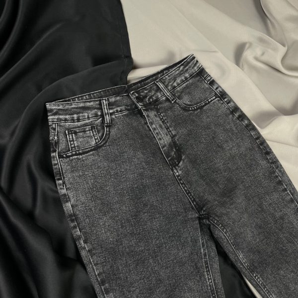 Клёш Джинсы Y2K Grey Rick Owens type