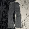 Клёш Джинсы Y2K Grey Rick Owens type