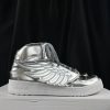 Кроссовки Adidas Jeremy Scott Metal Silver Metallic
