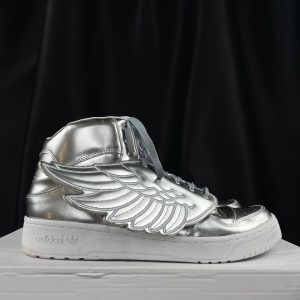 Кроссовки Adidas Jeremy Scott Metal Silver Metallic