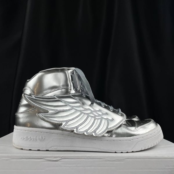 Кроссовки Adidas Jeremy Scott Metal Silver Metallic