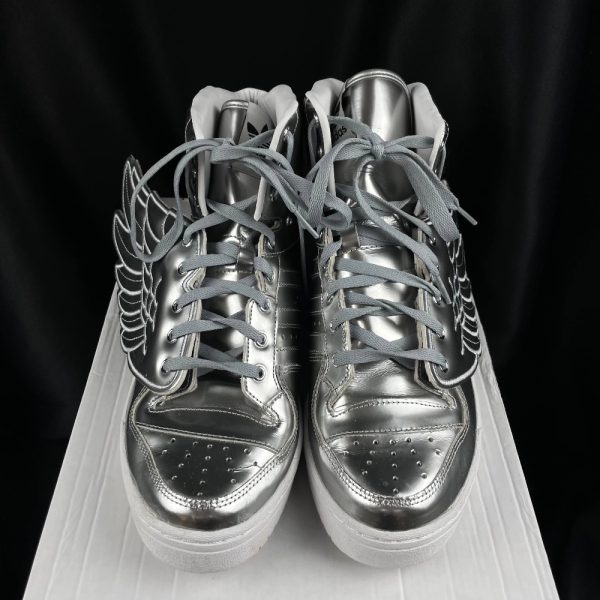 Кроссовки Adidas Jeremy Scott Metal Silver Metallic