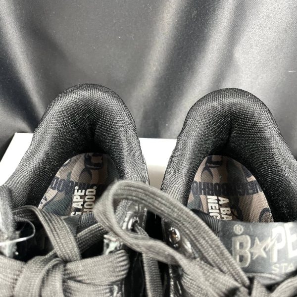 Кроссовки A Bathing Ape Bape Sta Neighborhood Black