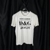 Футболка Dolce & Gabbana King of Love D&G
