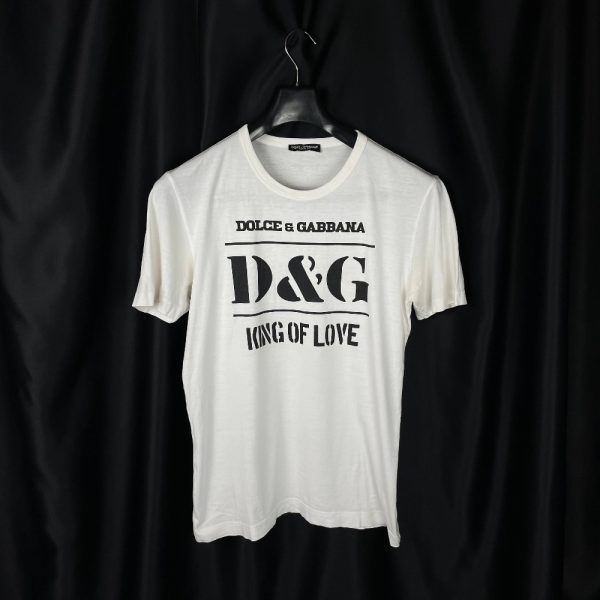 Футболка Dolce & Gabbana King of Love D&G