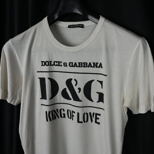 Футболка Dolce & Gabbana King of Love D&G