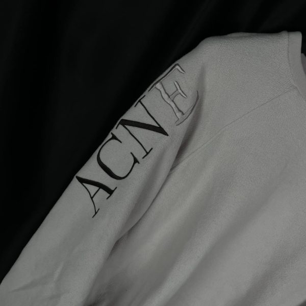 Оверсайз Свитшот Acne Studios Fleece Pale Lilac
