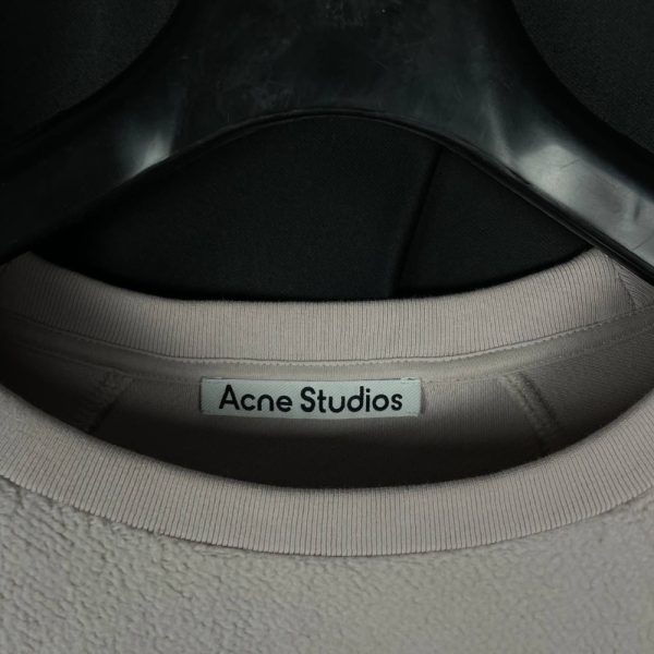 Оверсайз Свитшот Acne Studios Fleece Pale Lilac