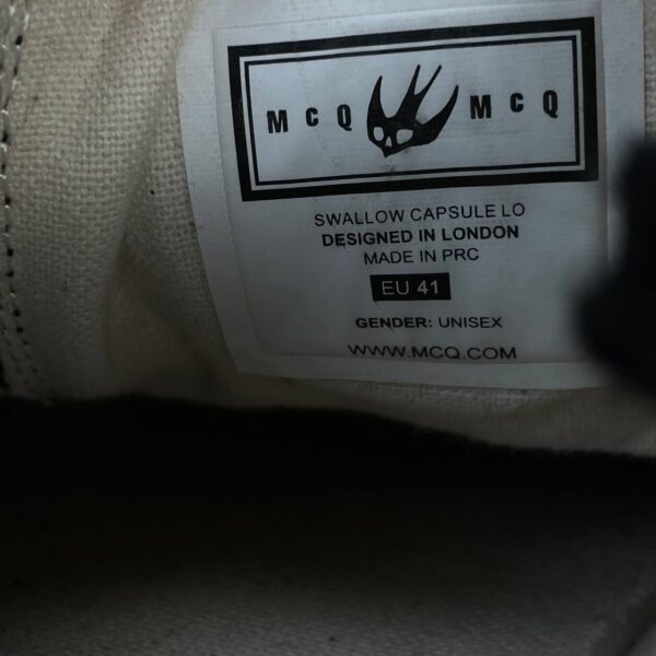 Кеды McQ Alexander McQueen Canvas Low-Top