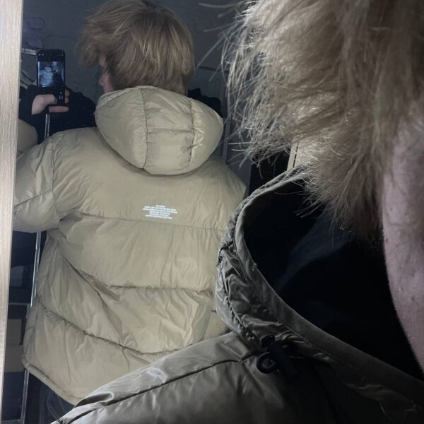 Пуховик GU x Undercover