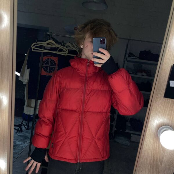 Пуховик GU x Undercover