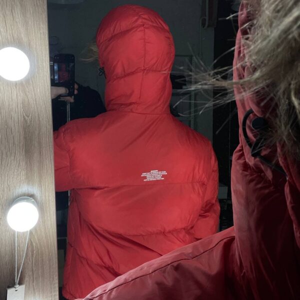 Пуховик GU x Undercover