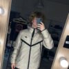Пуховик Sportswear Synthetic-Fill Windrunner "Stone White"