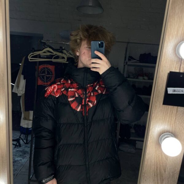 Пуховик Marcelo Burlon Trapial Snake