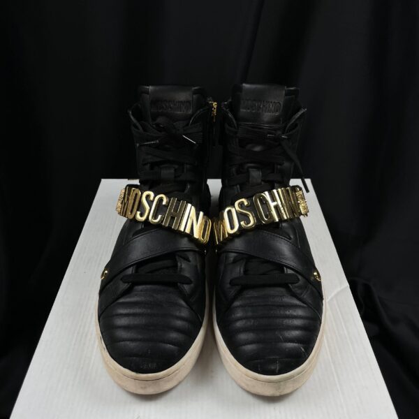 Кроссовки Moschino Zip High Top