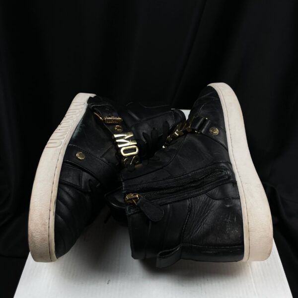 Кроссовки Moschino Zip High Top