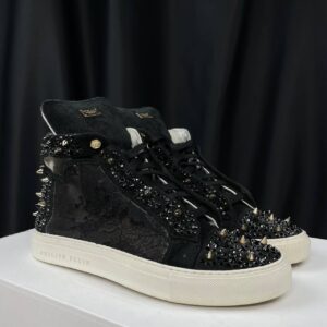Кроссовки Philipp Plein High-Top Crystals ﻿﻿