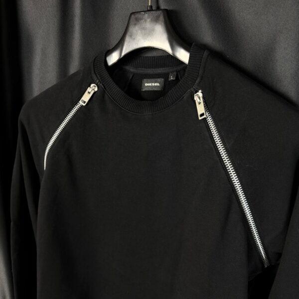 Свитшот Diesel Crewneck Zipped