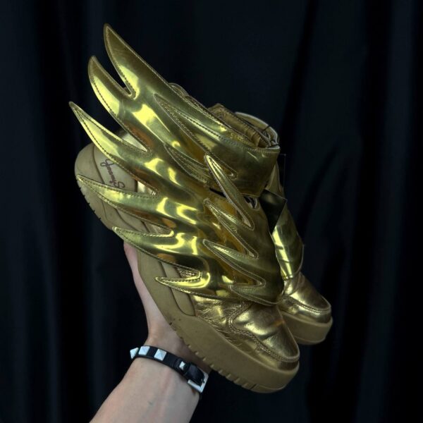 Кроссовки Adidas Jeremy Scott Wings 3.0 Solid Gold ﻿﻿