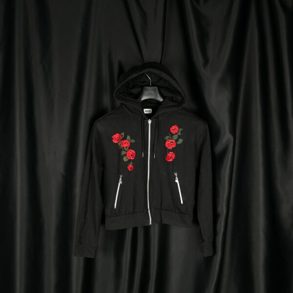 Зип-Худи Moschino Intricate Rose ﻿