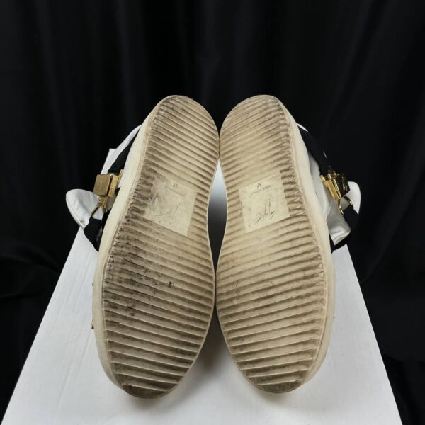 Кроссовки Giuseppe Zanotti Leather Double Buckle