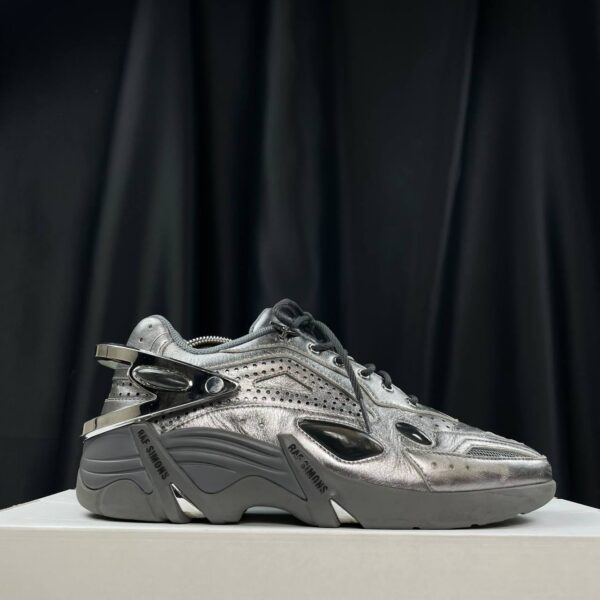 Кроссовки Raf Simons Runner Metallic Silver