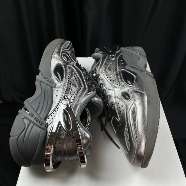 Кроссовки Raf Simons Runner Metallic Silver