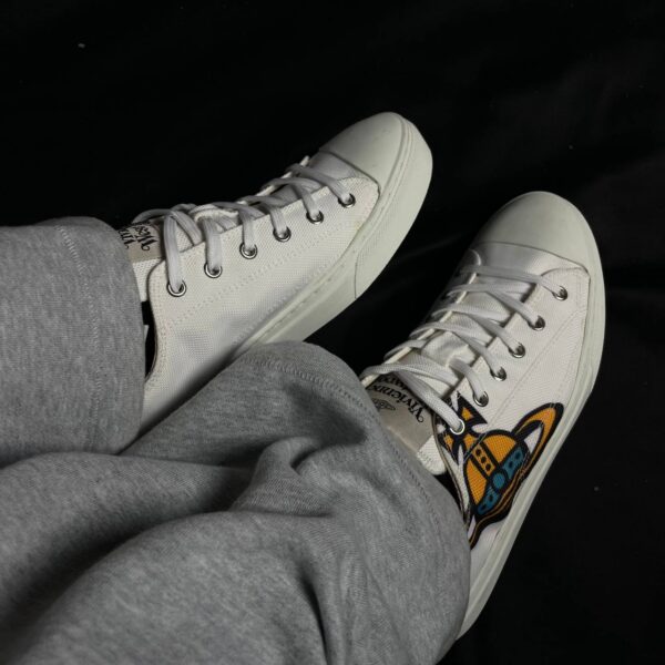IMG_4255 Кеды Vivienne Westwood Canvas Low-Top Orb Logo