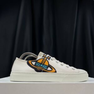 Кеды Vivienne Westwood Canvas Low-Top Orb Logo