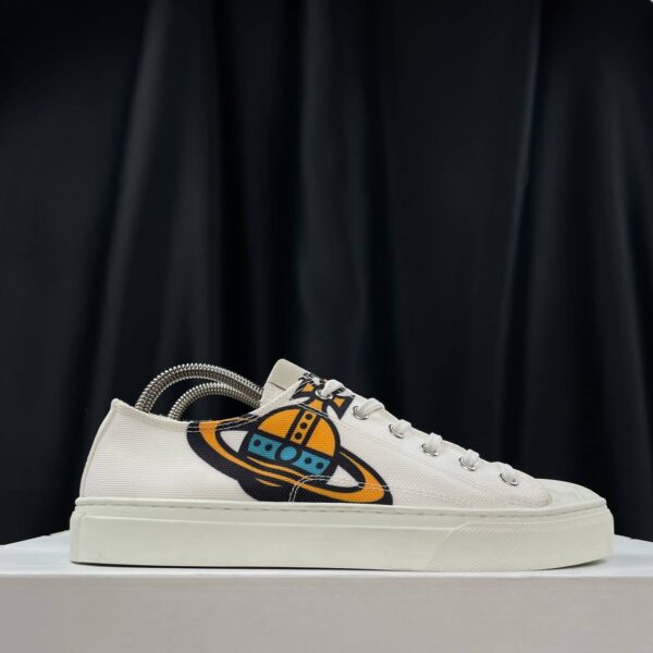 IMG_4256 Кеды Vivienne Westwood Canvas Low-Top Orb Logo