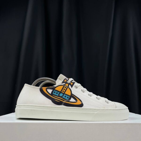 IMG_4266 Кеды Vivienne Westwood Canvas Low-Top Orb Logo