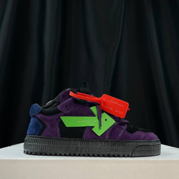 Кроссовки Off-White Off-Court Low-Top Purple Green