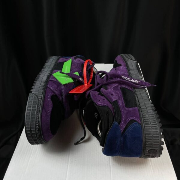 Кроссовки Off-White Off-Court Low-Top Purple Green