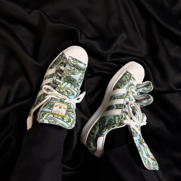 Кроссовки Adidas Jeremy Scott x Superstar “Money” ﻿﻿