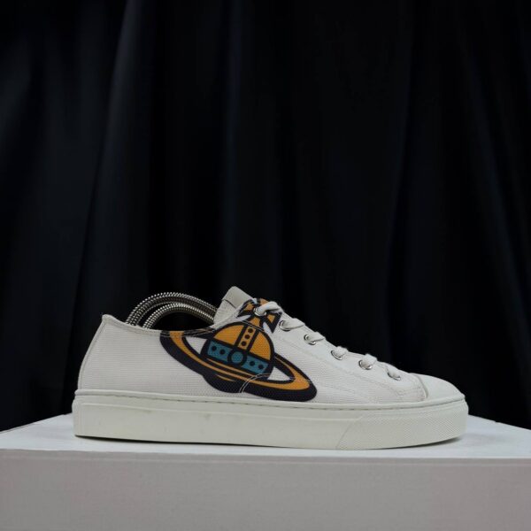 Кеды Vivienne Westwood Canvas Low-Top Orb Logo