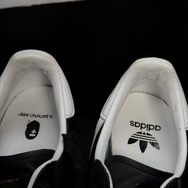 Кроссовки Adidas x BAPE Superstar 80s 'Core Black Off White' ﻿