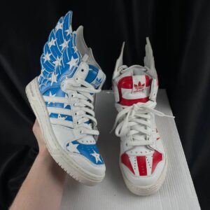 Кроссовки Adidas Jeremy Scott Wings 2.0 “Stars and Stripes”